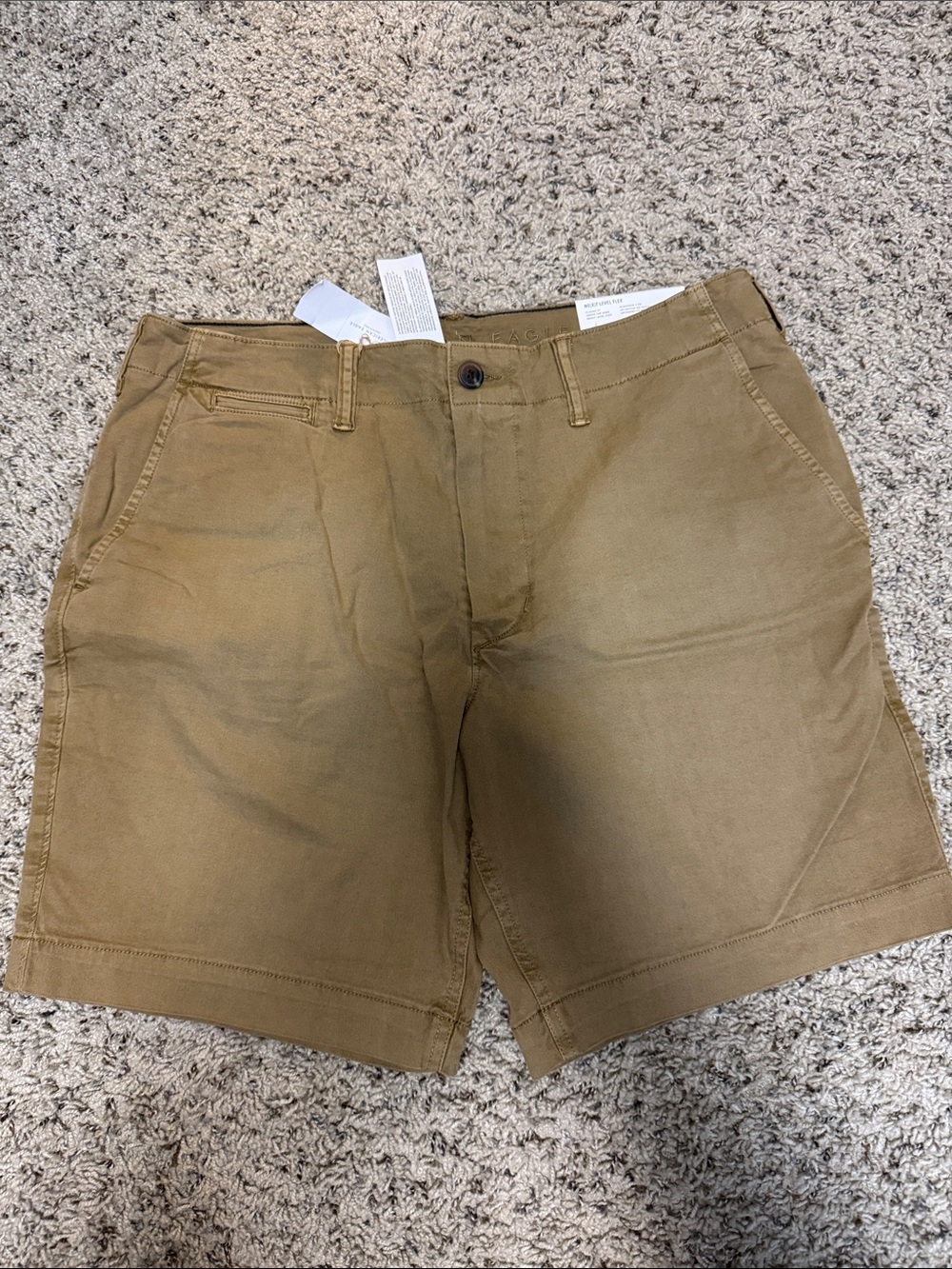 Men's Tan American Eagle shorts